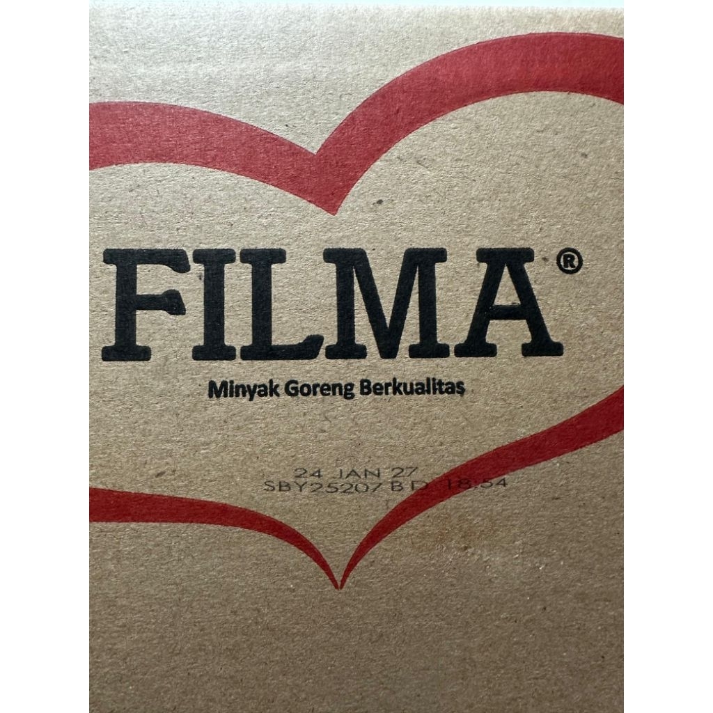 

Minyak goreng Filma 2L 1 dus isi 6 pcs