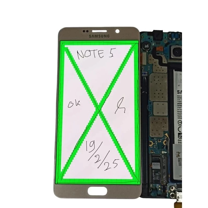 LCD SAMSUNG GALAXY NOTE 5 SM-N9208 ORIGINAL COPOTAN