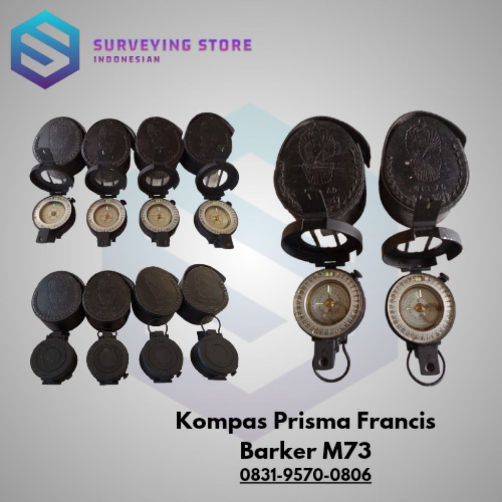 Kompas Prisma Francis Barker M73 Bekas Murah Sesuai Foto