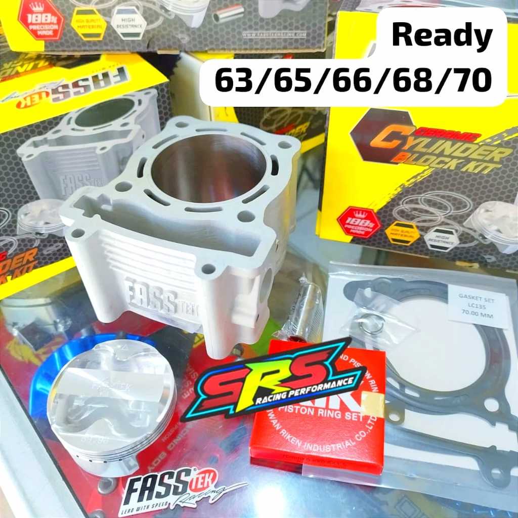 FASSTEK BLOK BORE UP MX KING VIXION MX NEW R15V2 ORIGINAL FASSTEK MALAYSIA