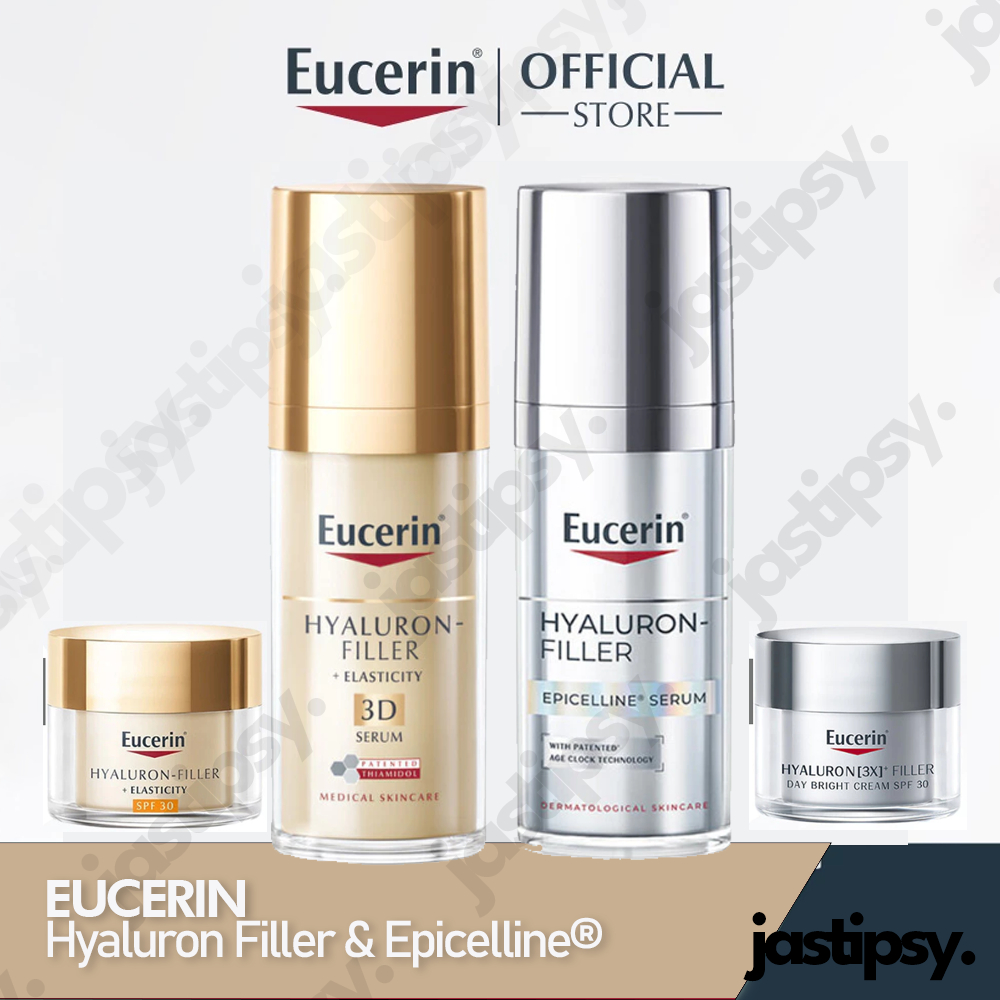 EUCERIN Hyaluron Filler Series - Elasticity Serum Epicelline Day Night Cream