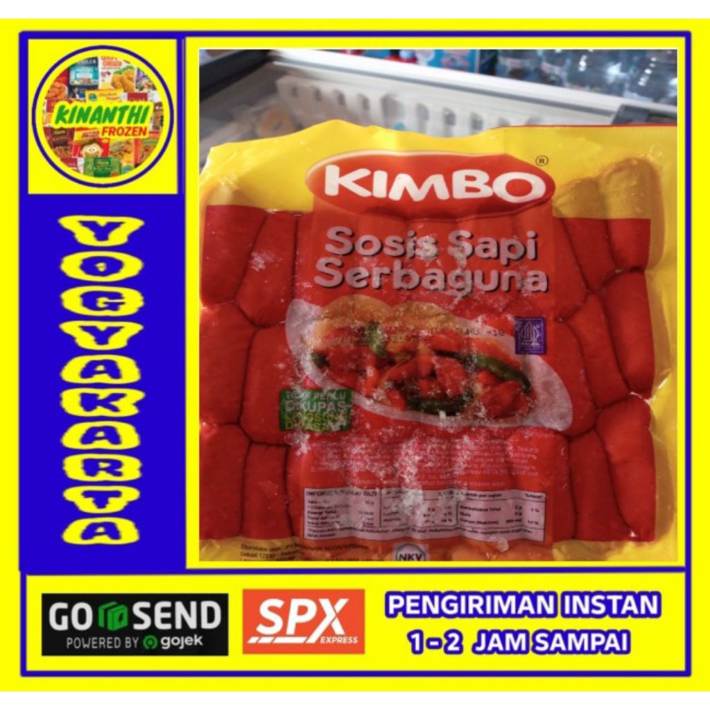 

Kimbo Sosis Coctail Merah, Jogja Frozen