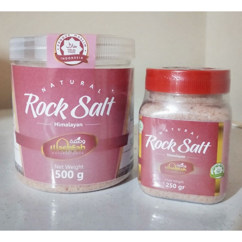 

Rocksalt himalaya 500gr | Garam himalaya Banjarmasin