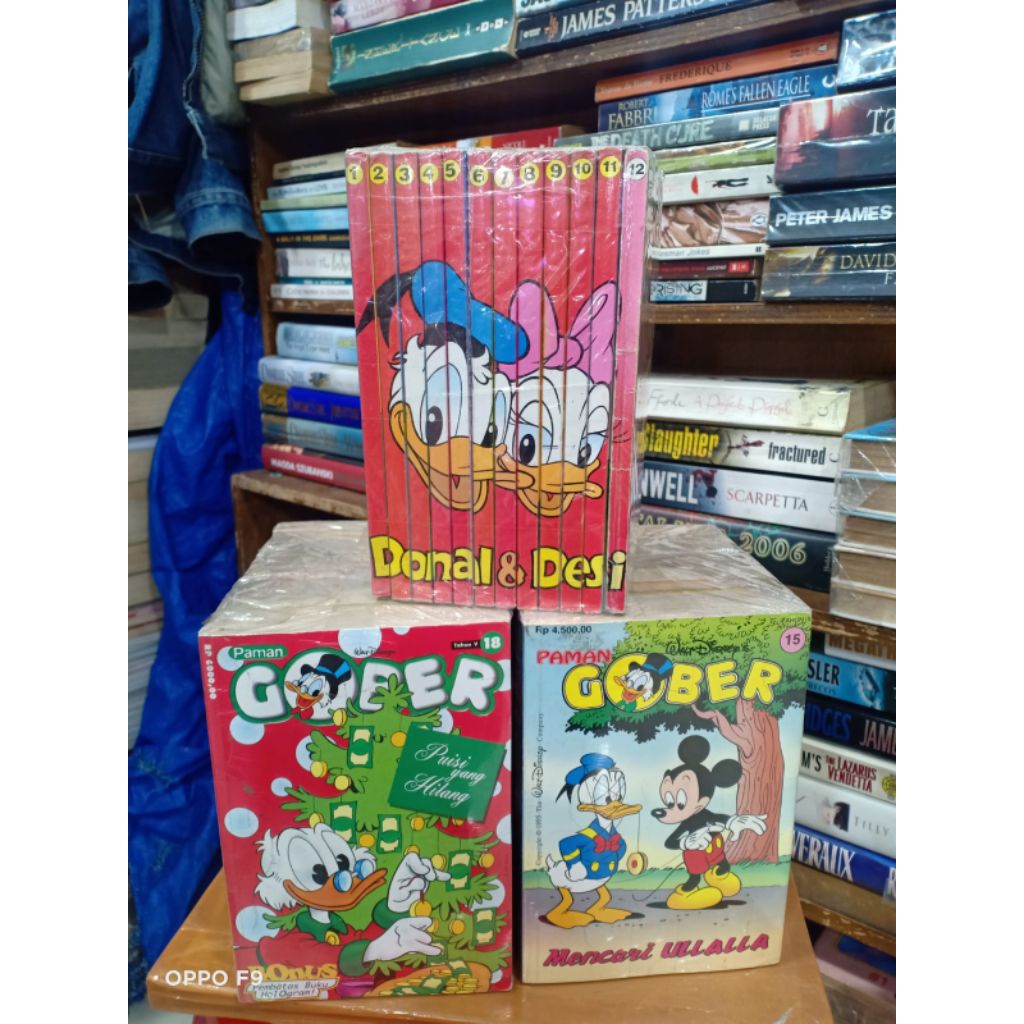 komik cerita all paman Gober kwik kwek dan kwak 1 set tamat