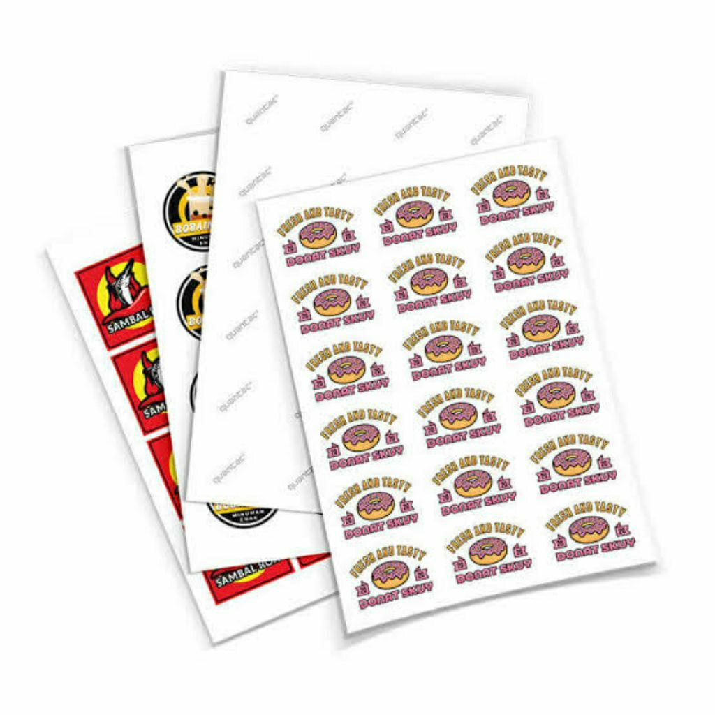 

Cetak Print stiker vinyl/cetak print stiker pvc/stiker tahan air/stiker waterproof/stiker A3+