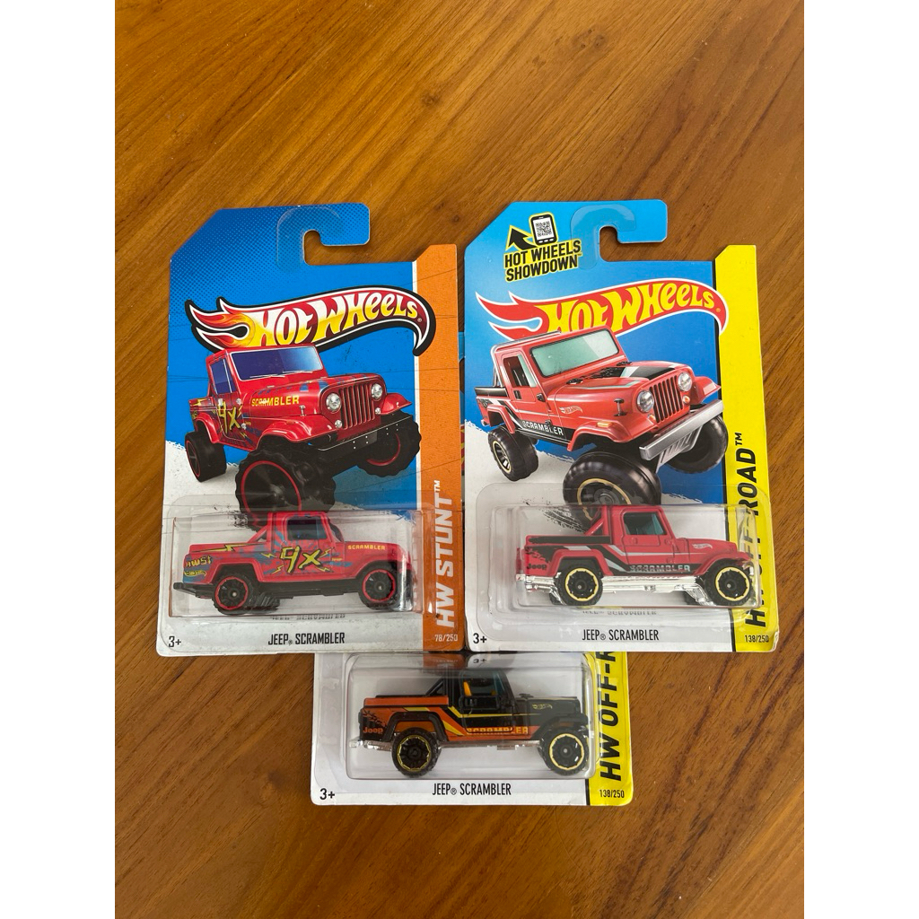 Hotwheels Jeep Scrambler