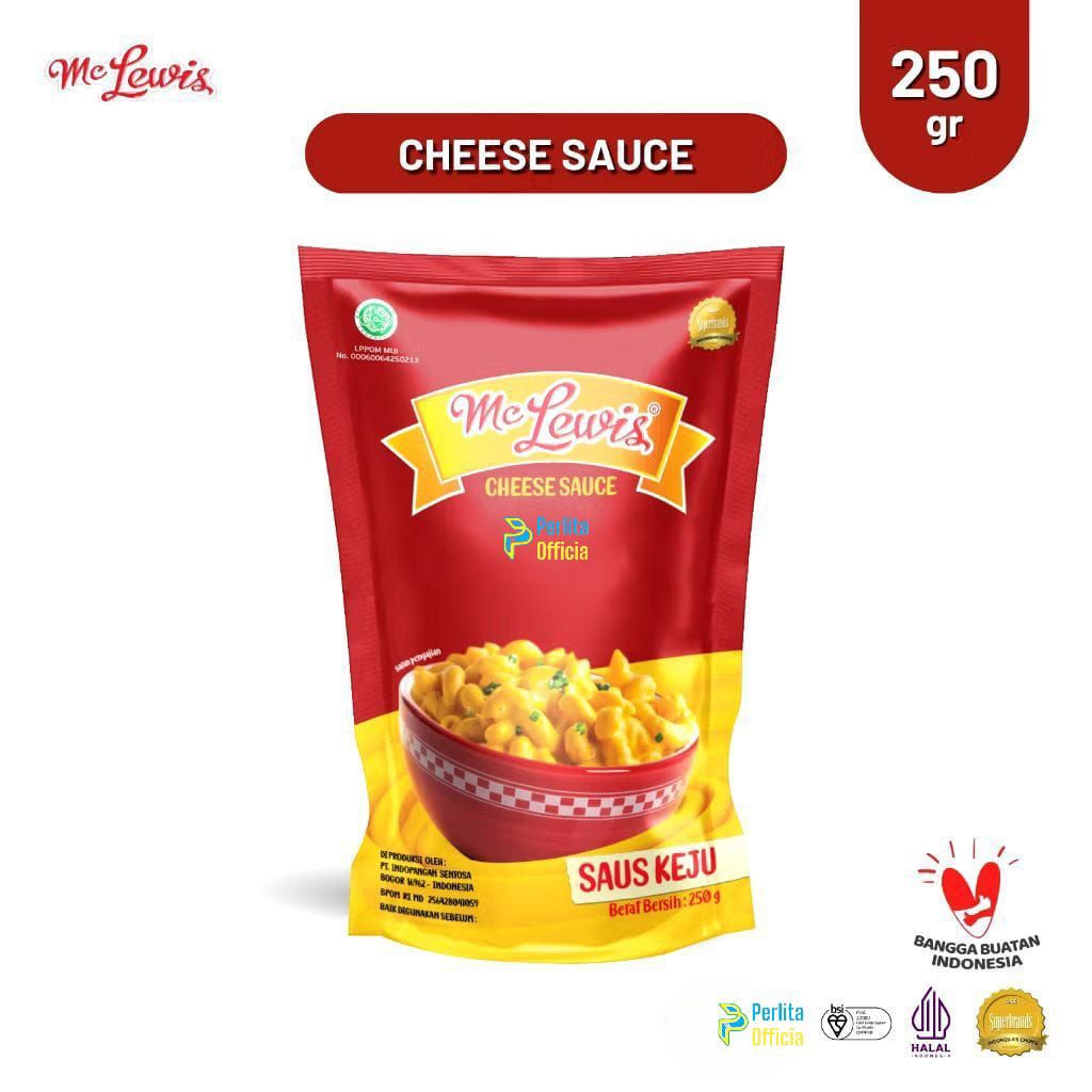

MC Lewis Cheese Sauce/ Saus Keju 250 gr