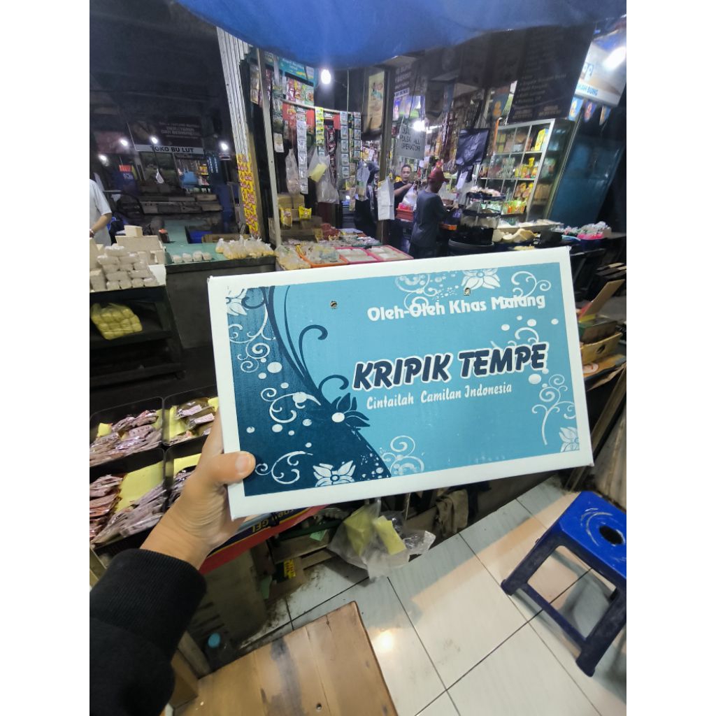 

[ OLEH OLEH KHAS MALANG ] PAKET 20PCS | KERIPIK TEMPE RIZQI | BISA MIX RASA | HALAL