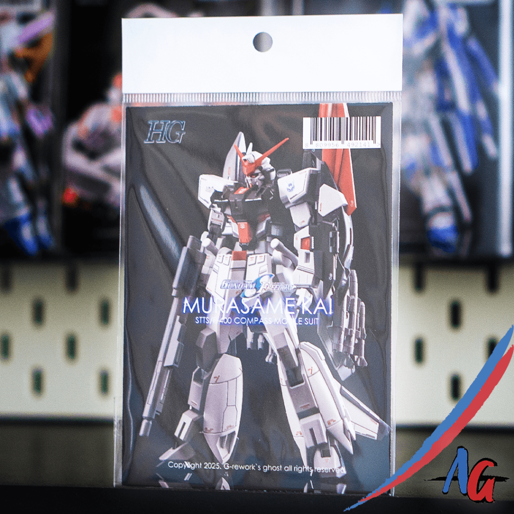 G-Rework HG Murasame Kai Water Decal Sticker
