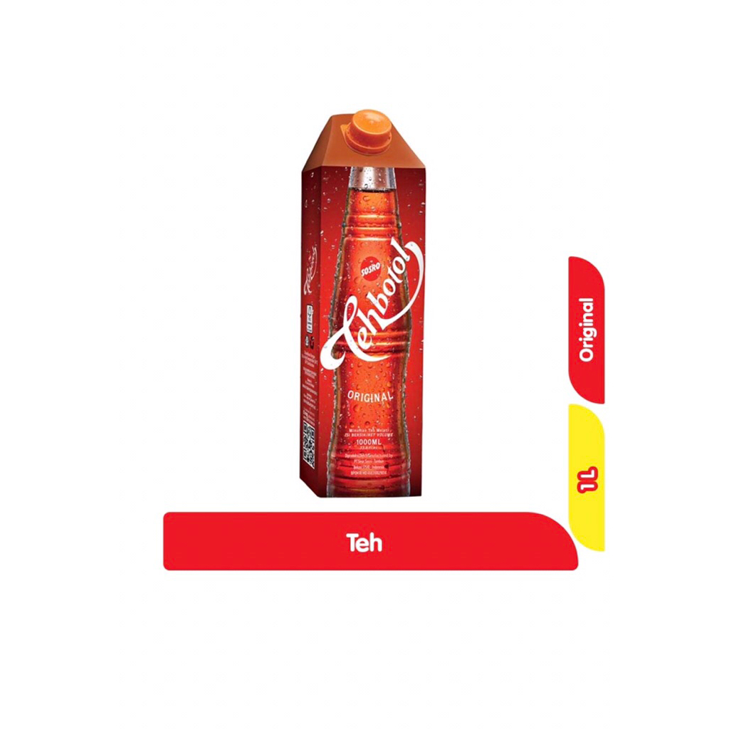 

Tehbotol Sosro Minuman Teh Original 1L