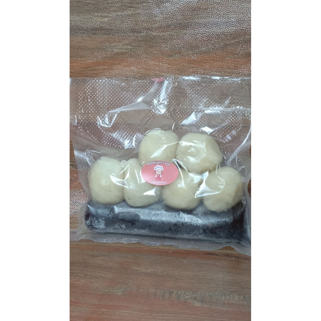 

pempek dos 1 porsi isi telur puyuh+bumbu