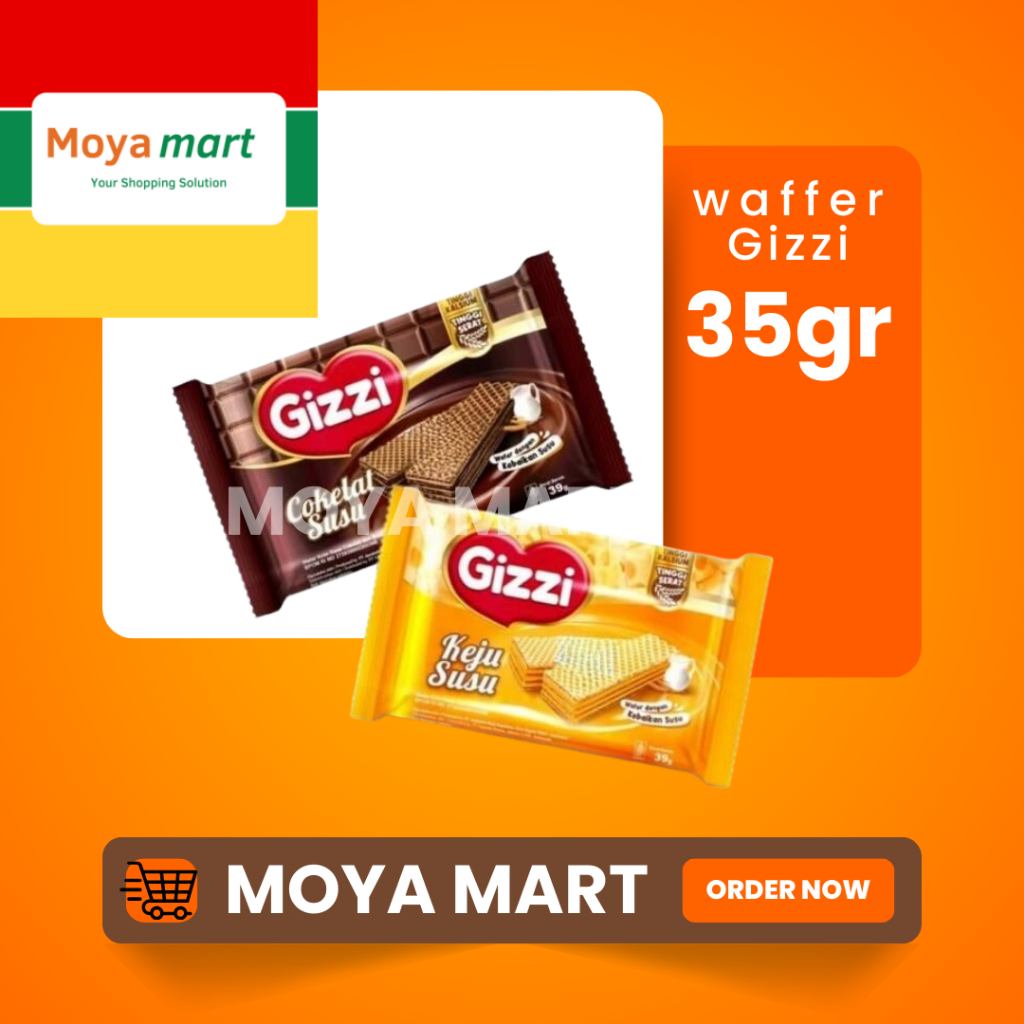 

Waffer Gizzi , Nabati Uk 35gr, Perpack / Dus