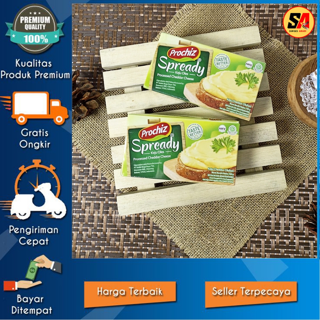 

Prochiz Spready / Keju / Cheese Oles 160 Gram
