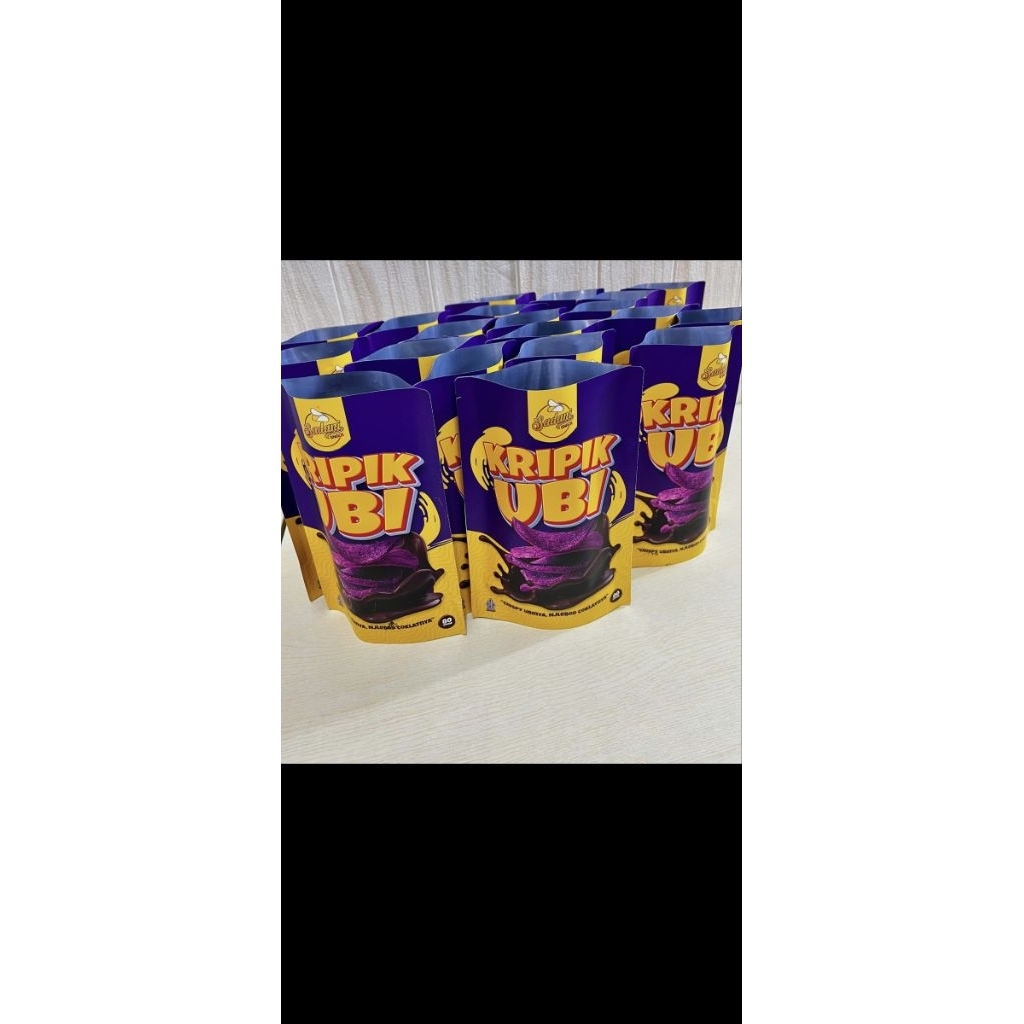 

keripik ubi coklat