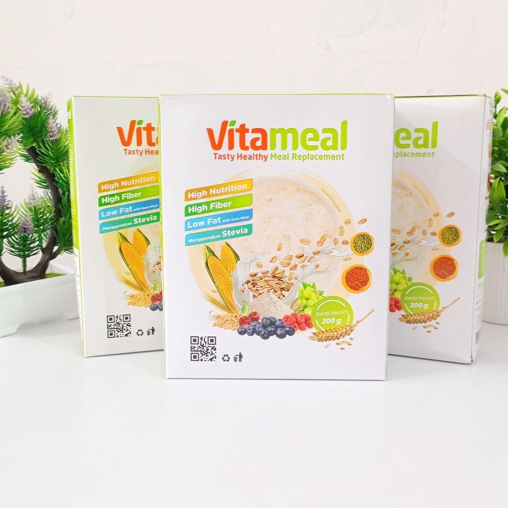 

VITAMEAL~MINUMAN SEREAL SEHAT BERGIZI, 100% ORI✨