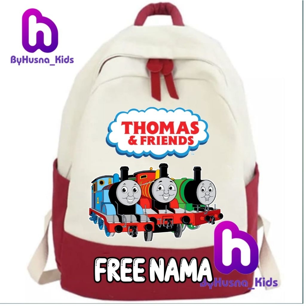 THOMAS AND FRIENDS TAS RANSEL ANAK THOMAS AND FRIENDS TAS ANAK CEWEK COWOK CUSTOM