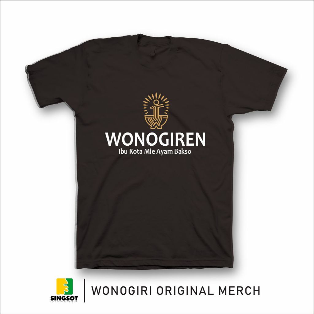 Kaos Wonogiren Official Kaos Ibu Kota Mie Ayam Bakso Wonogiri
