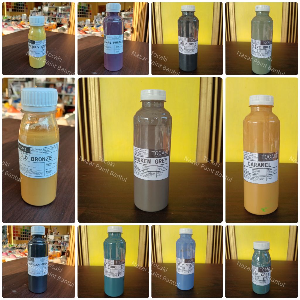 

Cat Lukis Akrilik Kemasan Botol, cat lukis, cat murah, cat custom series