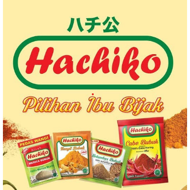 

HACHIKO BUMBU BUBUK ALL VARIANT RASA KEMASAN SASCHET 8GRAM
