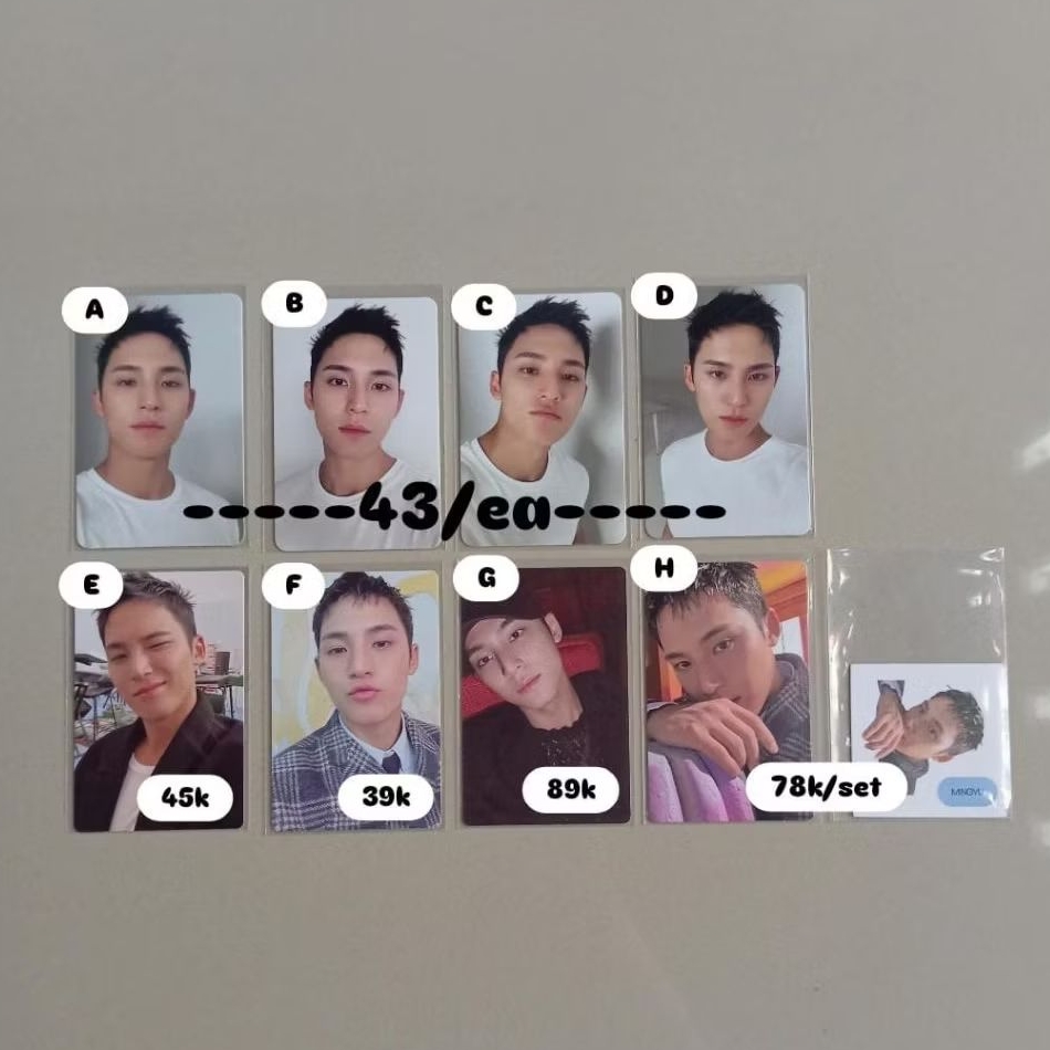 PHOTOCARD OFFICIAL MINGYU SEVENTEEN
