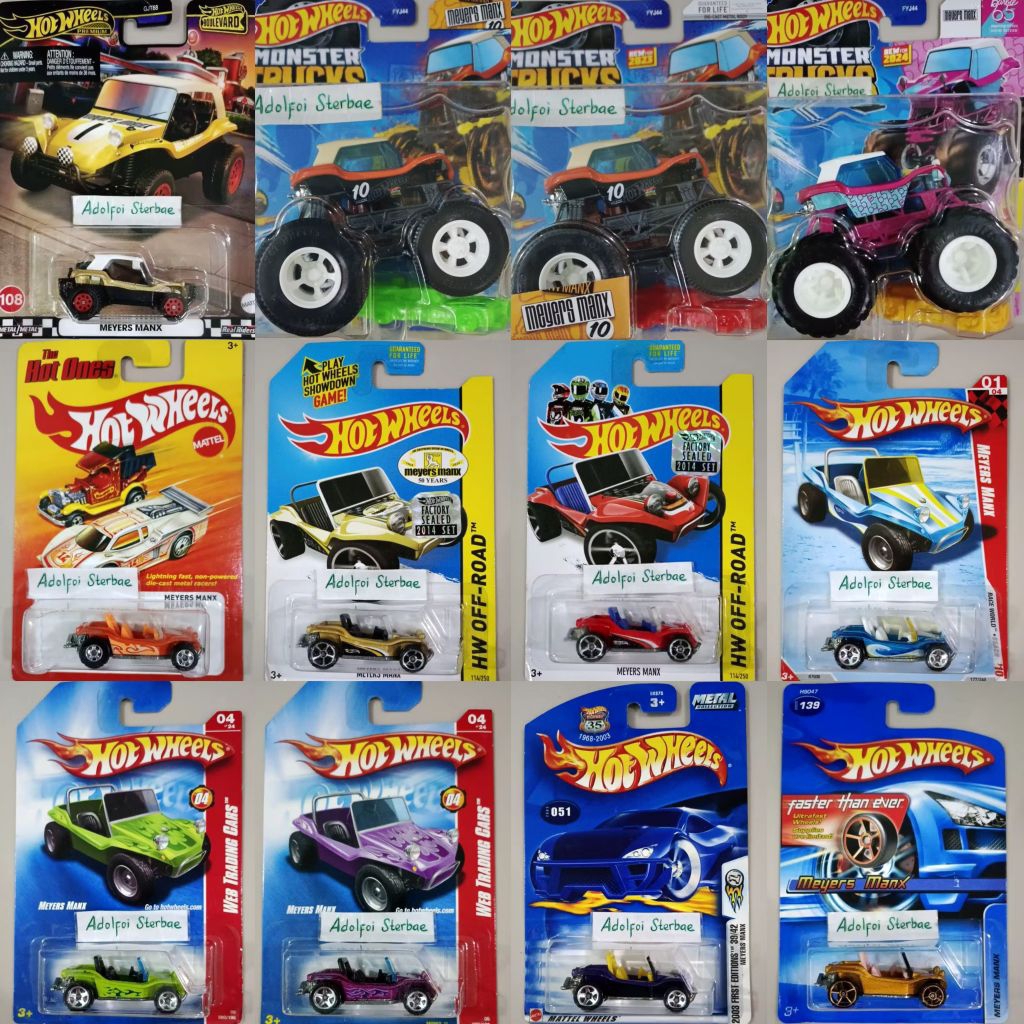 hotwheels hot wheels meyers manx the hot ones hw off road factory sealed 50 years web trading cars r