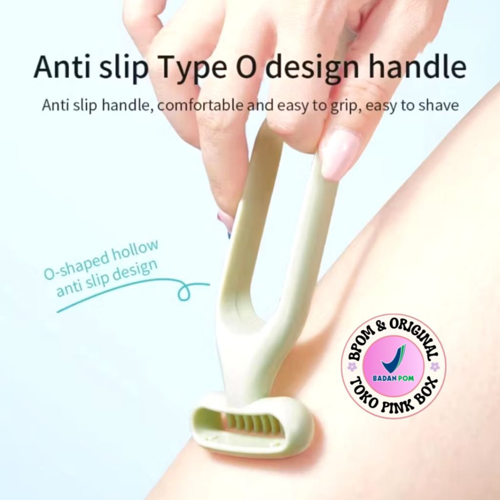 READY!! TEDDY CLUBS Alat Cukur Wanita / Alat cukur manual / Razor Bulu