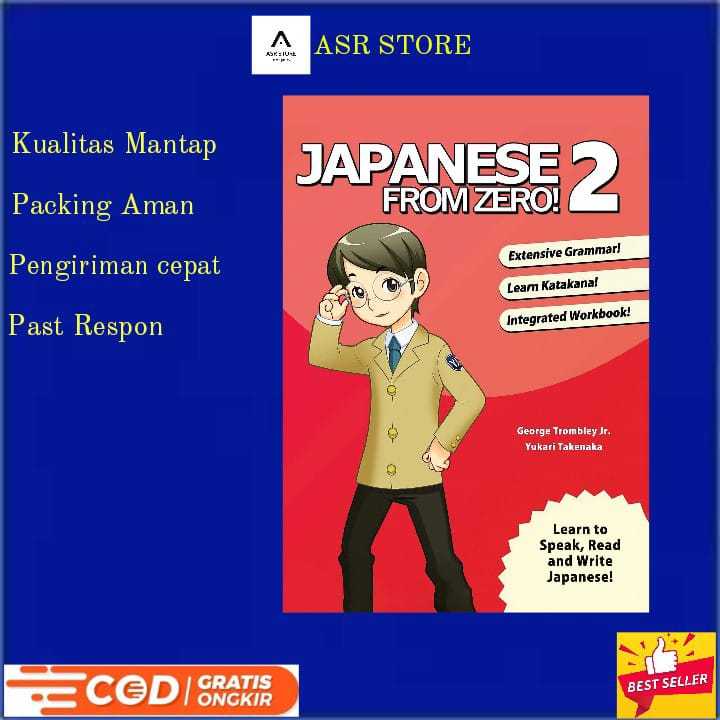 

Buku belajar Japanese from Zero! 2