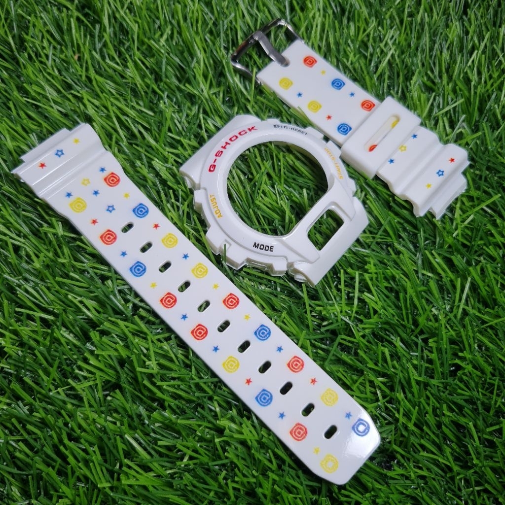 BNB BEZEL N STRAP GSHOCK G-SHOCK DW6900 DW-6900 DW6600 BEAR BRICK