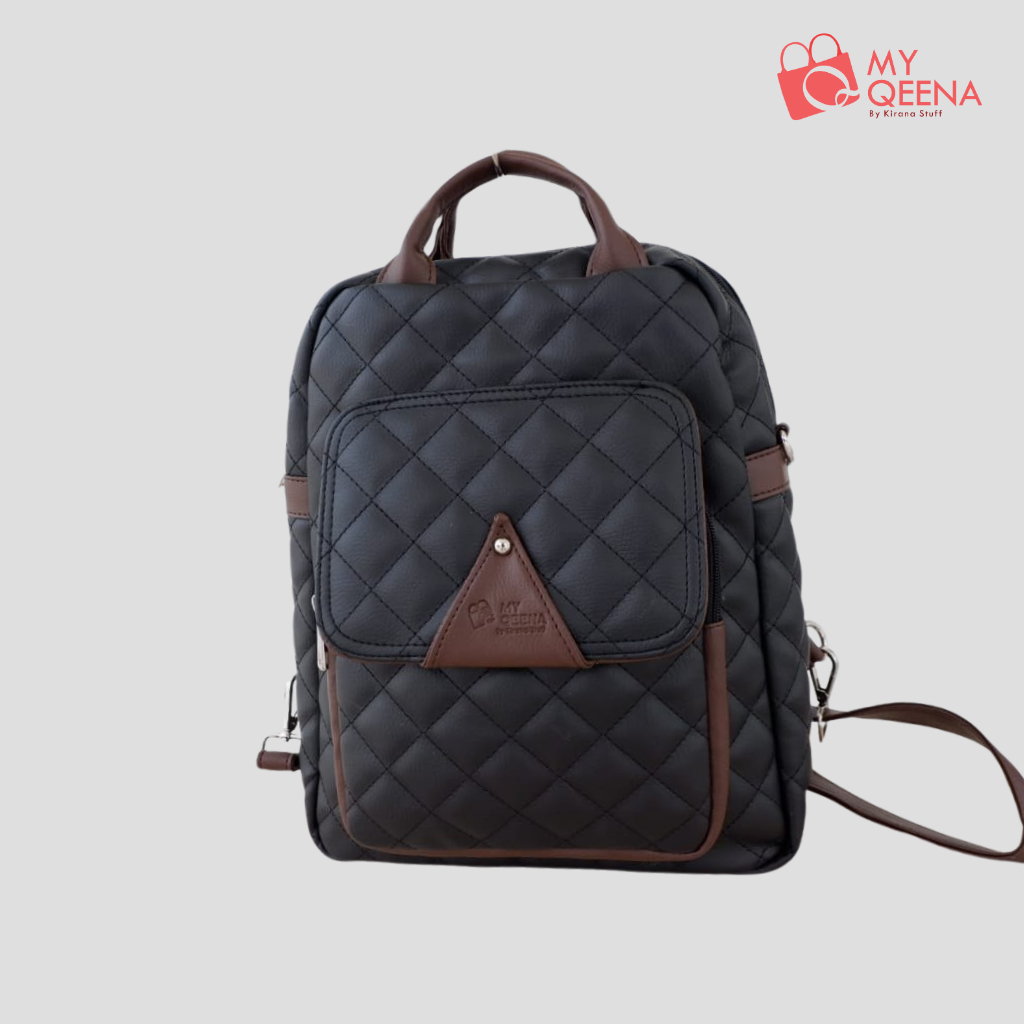 MY QEENA Tas Ransel Backpack Wanita 3 in 1 NAISHA Original By KIRANA STUFF