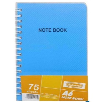 

indomaret note book A6 75's