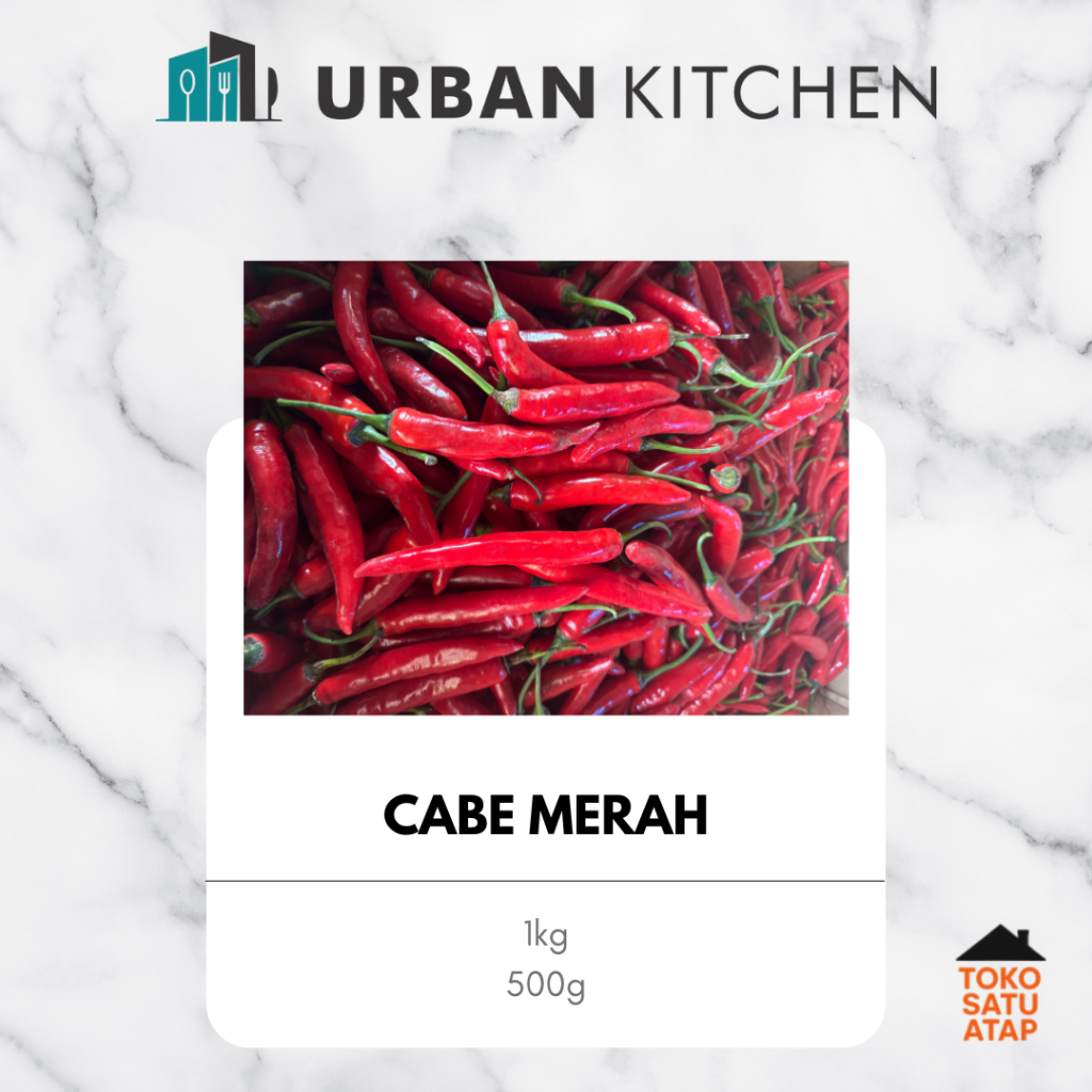

Cabe Merah Besar 250g, 500g atau 1kg