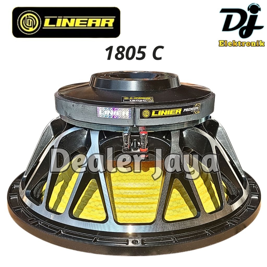 Speaker Komponen Linier 1805C / 1805 C - 18 inch (Linear)