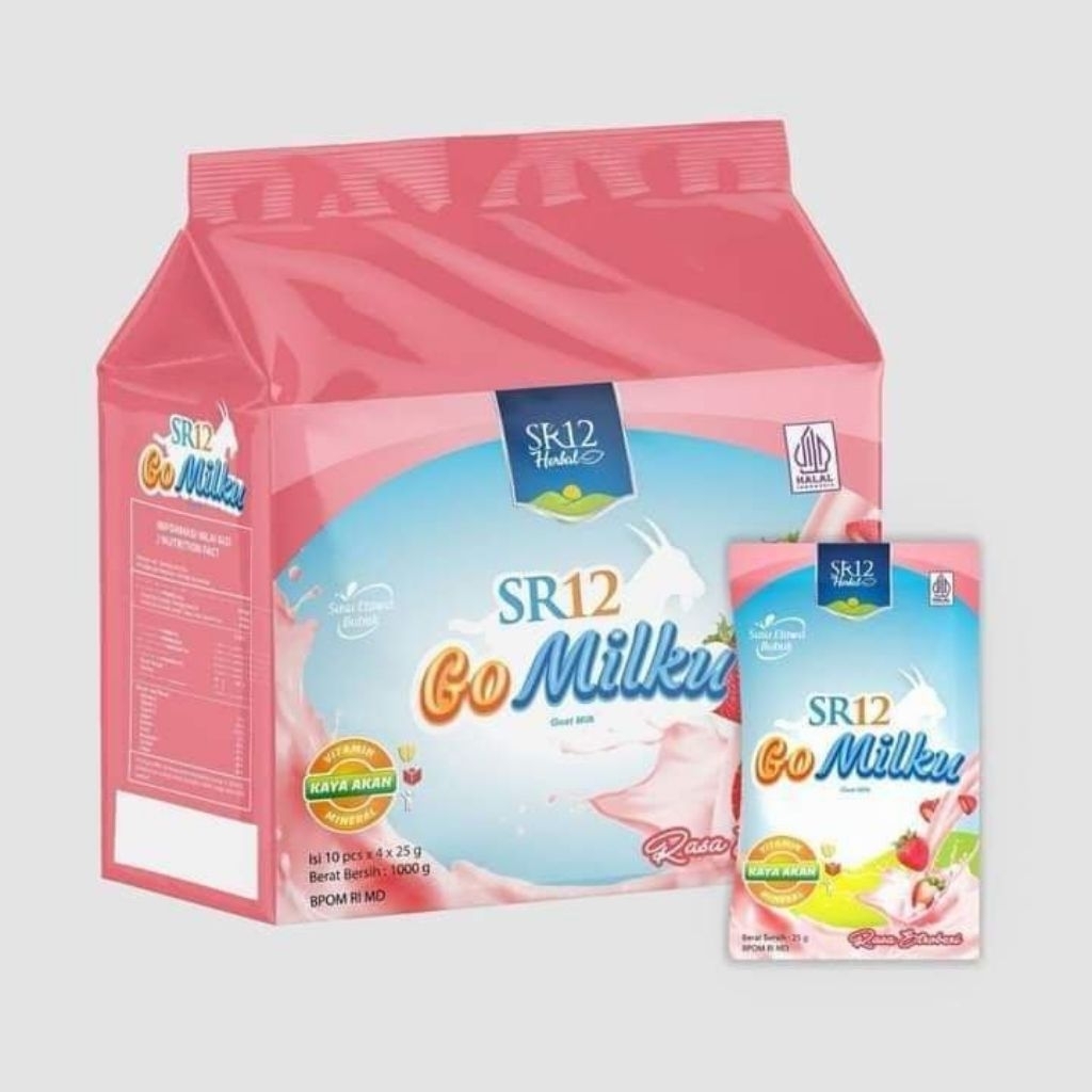 

Gomilku Susu Kambing Etawa Stoberi 1000 gr (isi 40 sachet)