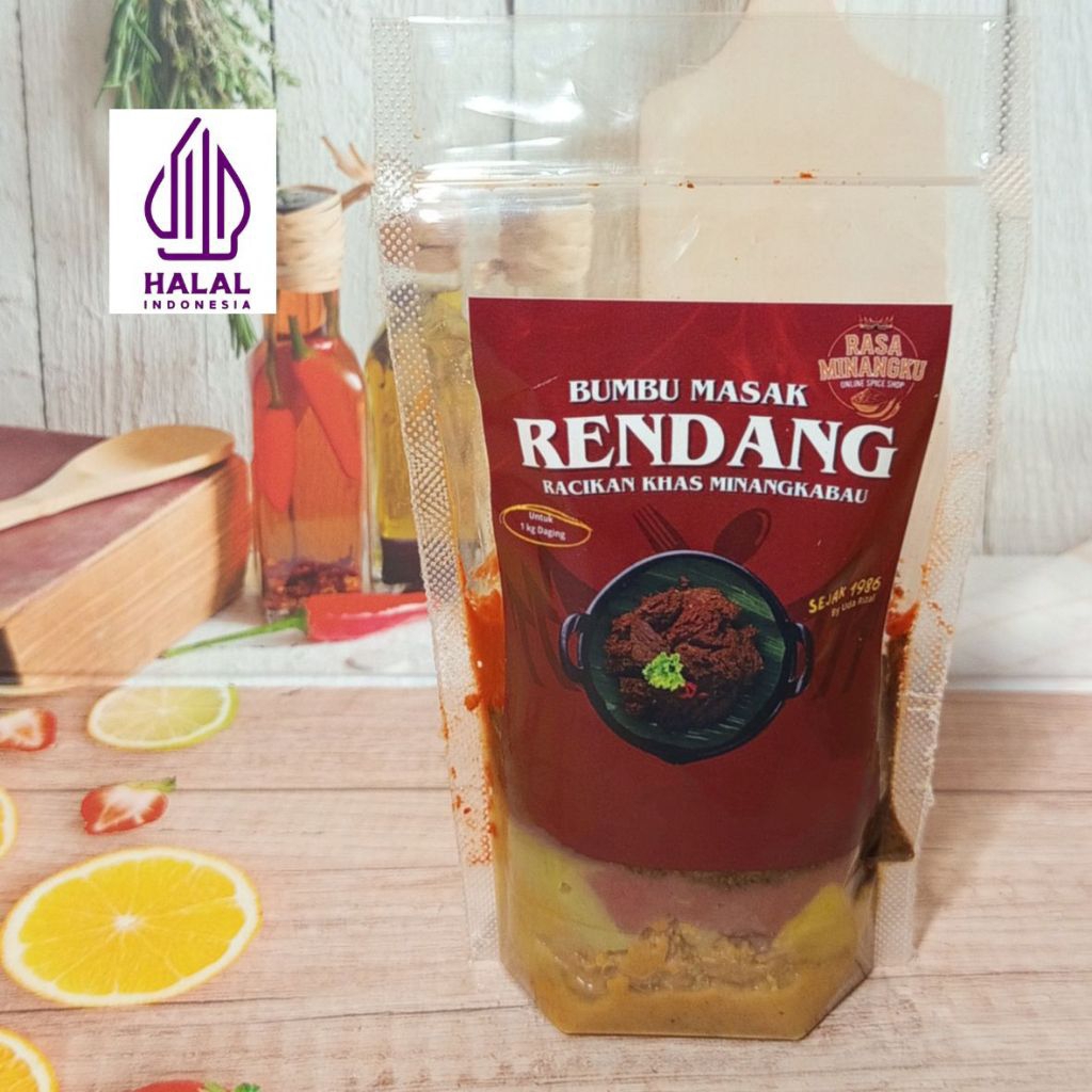 Bumbu Rendang Rasa Minangku, bumbu rendang, bumbu rendang padang asli minang,bumbu rendang asli pada