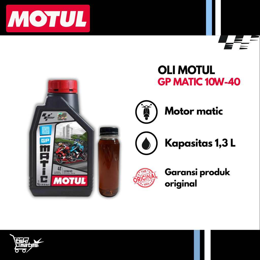OLI MOTUL GP MATIC 10W-40 1.3 LITER VESPA MATIC