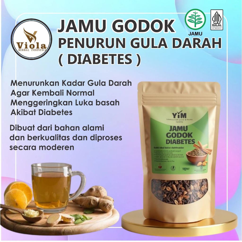

JAMU GODOK DIABETES PENURUN GULA DARAH