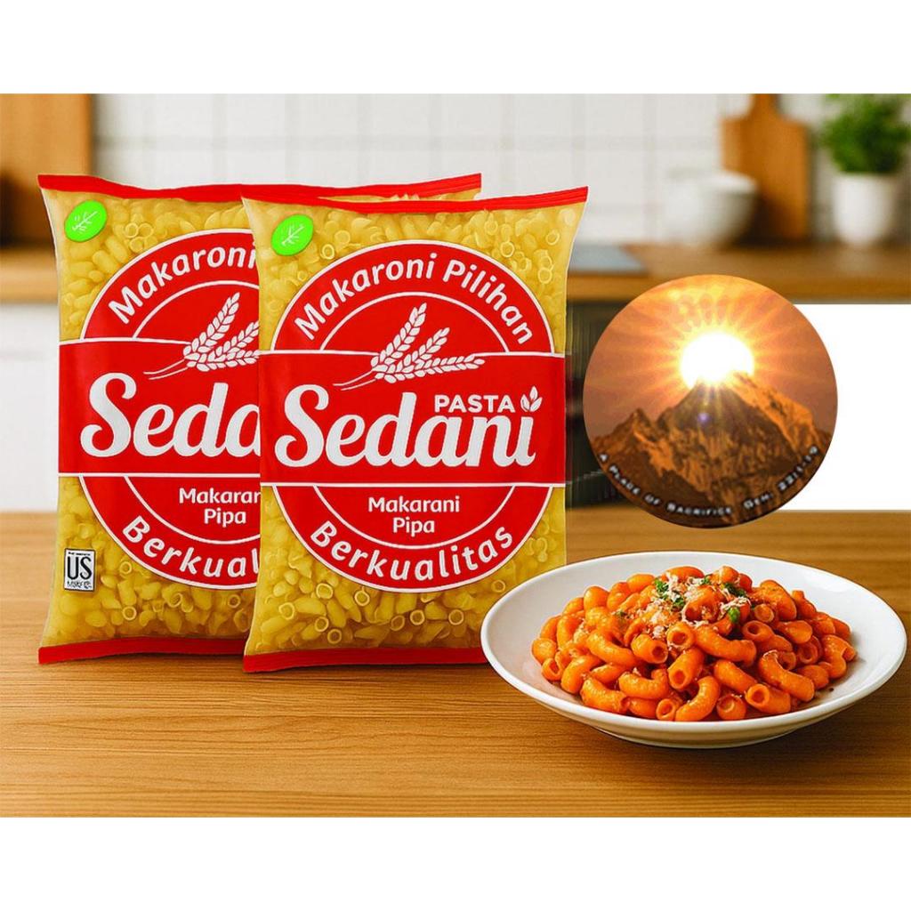 

Makaroni Merk Sedani Pasta Spiral/PIPA Berkualitas