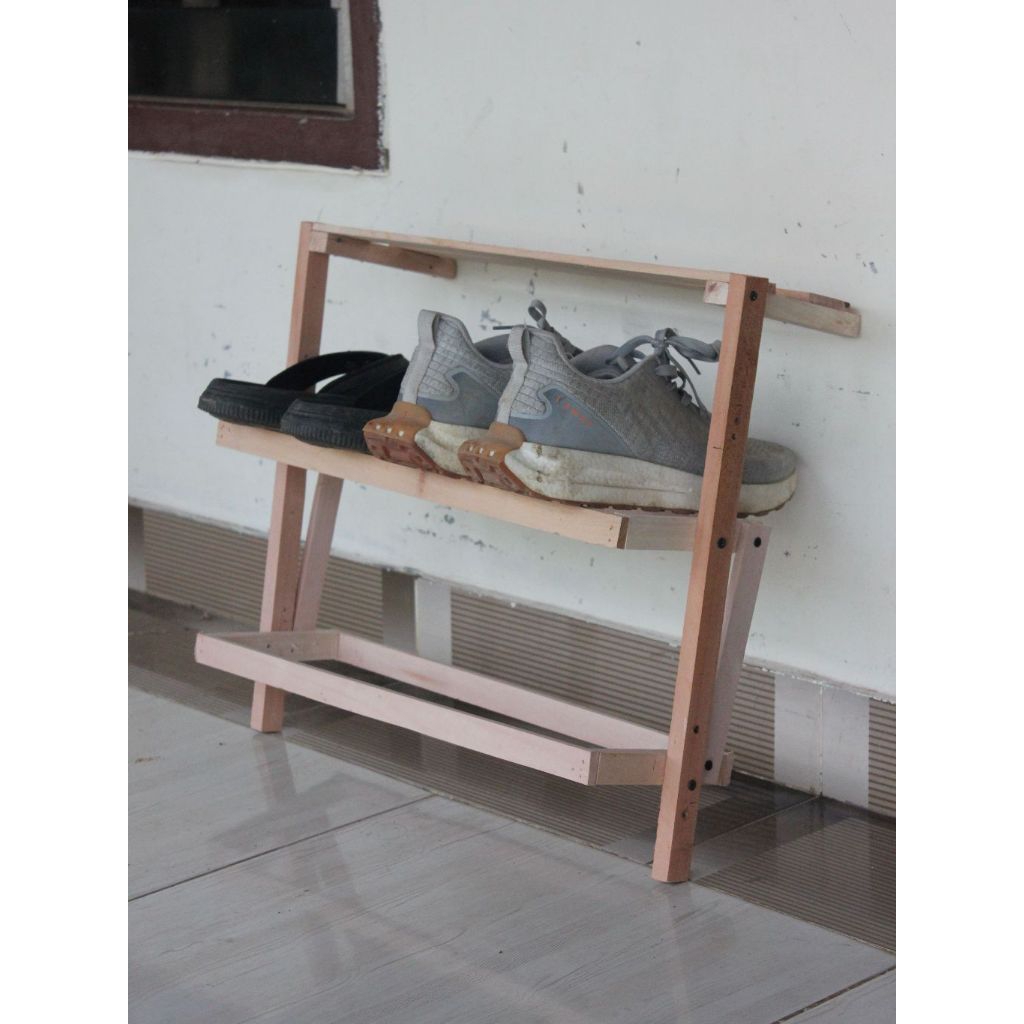 Rak sepatu minimalis cocok buat anak kos