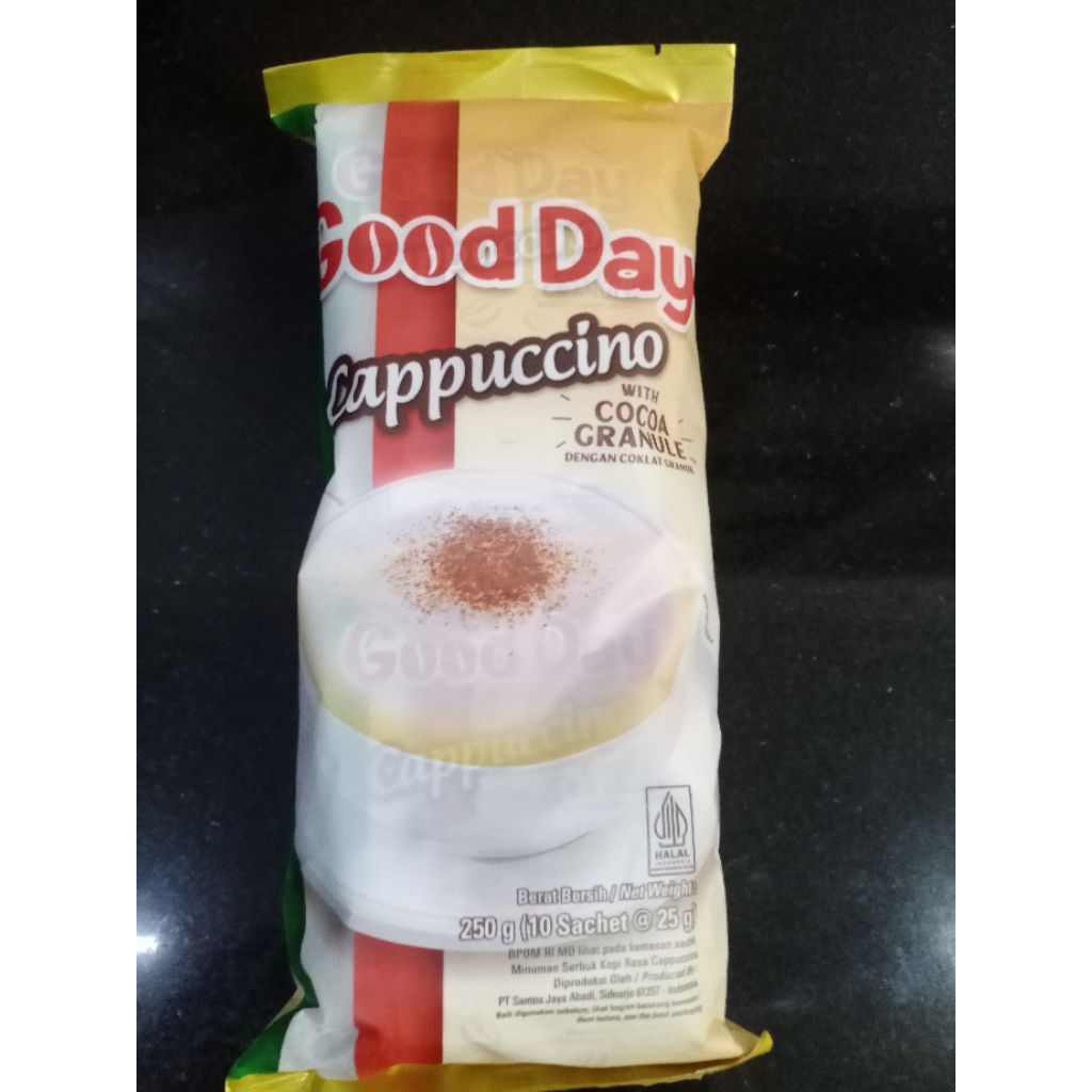 

Good Day cappucino 250 g (10 sachet)