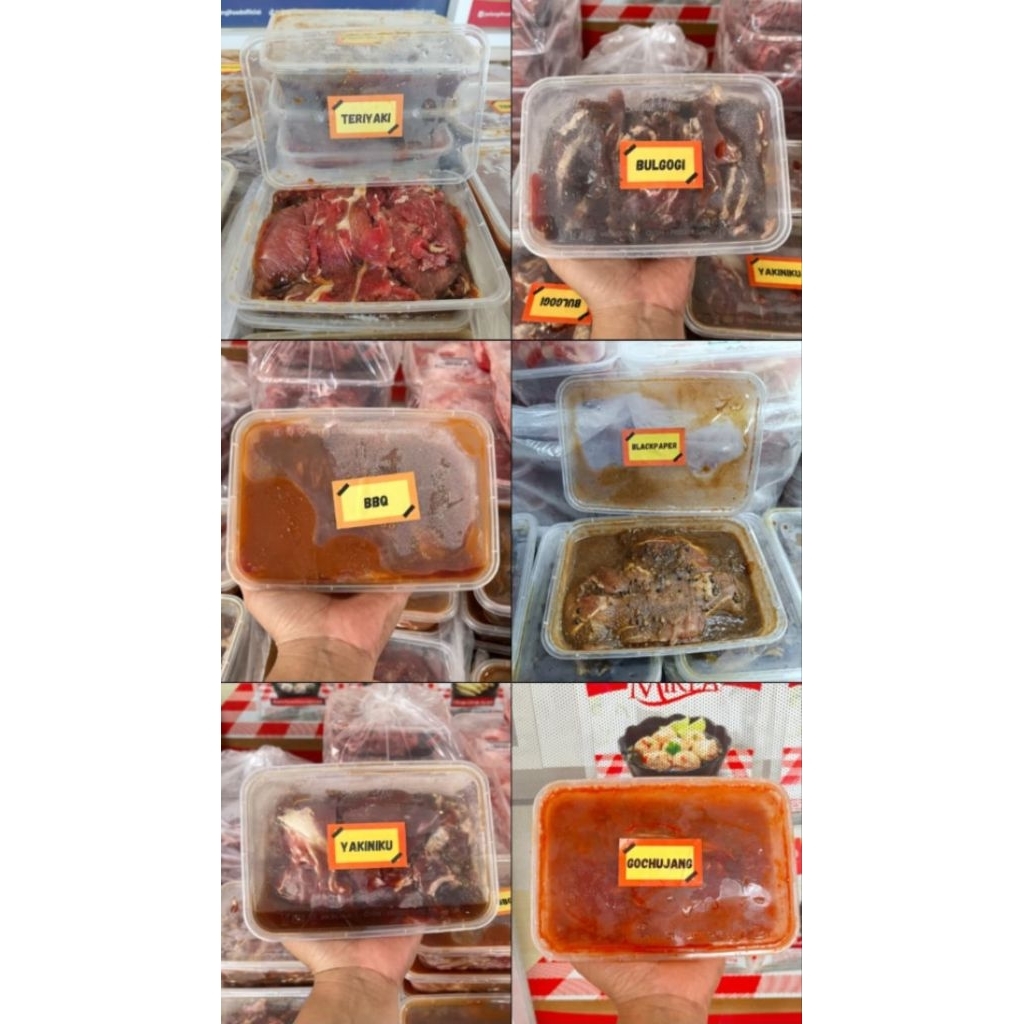 

Daging Slice Marinasi