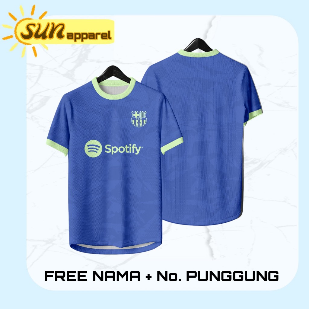 JERSEY BARCELONA PREMATCH TERBARU