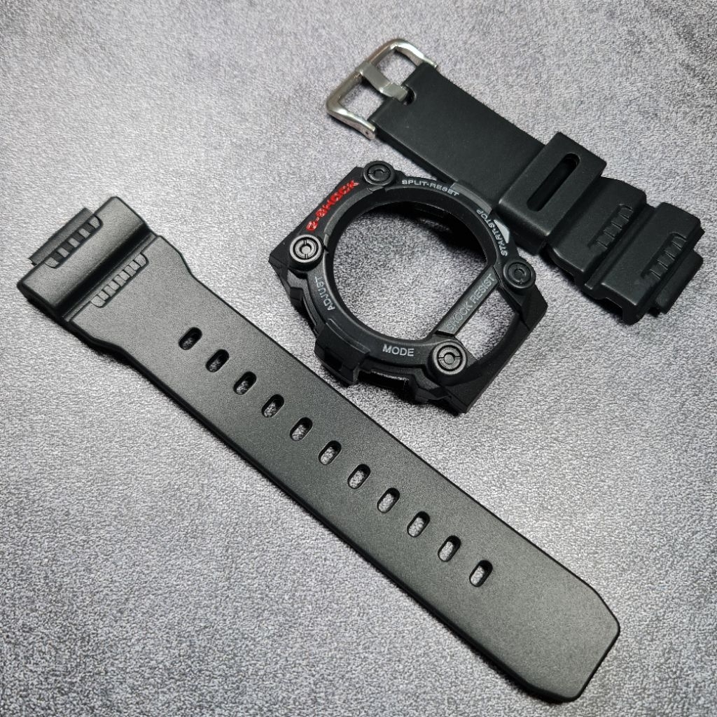 BNB BEZEL N STRAP GSHOCK G-SHOCK G7900 G-7900 BLACK RED GREY