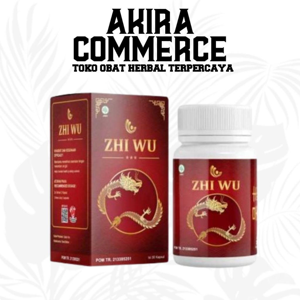 ZHI WU - Obat Herbal Cina Saraf Kejepit Nyeri Pinggang
