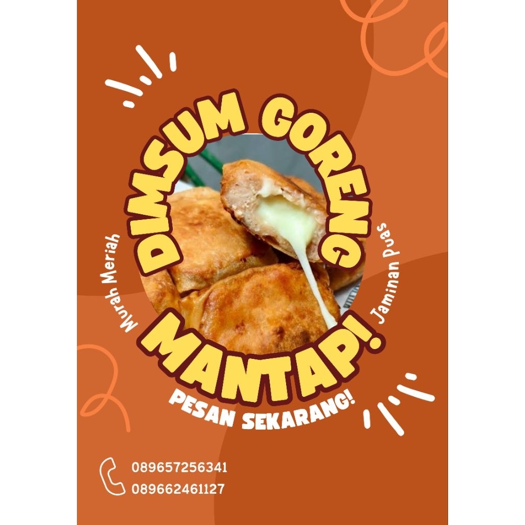

DIMSUM GORENG KEJU VIRALL KEJU LUMER