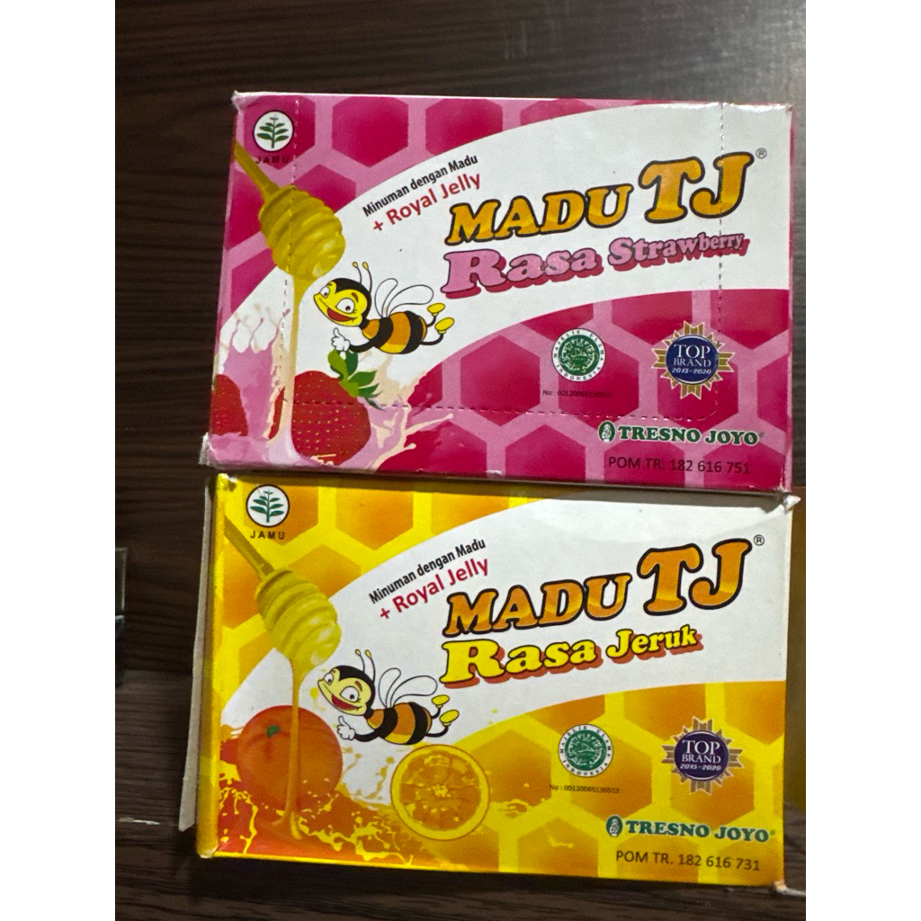 

Madu TJ + Royal Jelly 20g x 12 Sacshet