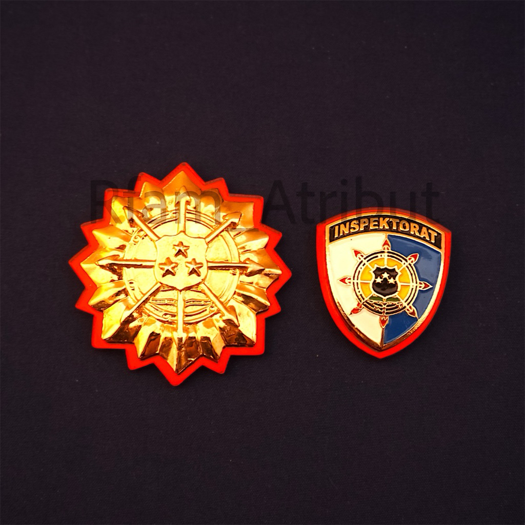 PIN BREVET INSPEKTORAT / RODA INSPEKTORAT POLRI PREMIUM