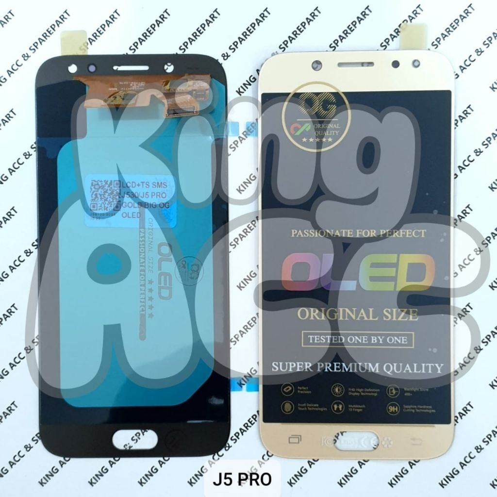 OG OLED LCD TOUCHSCREEN SAMSUNG GALAXY J5 PRO J530 OG OLED BIG GLASS