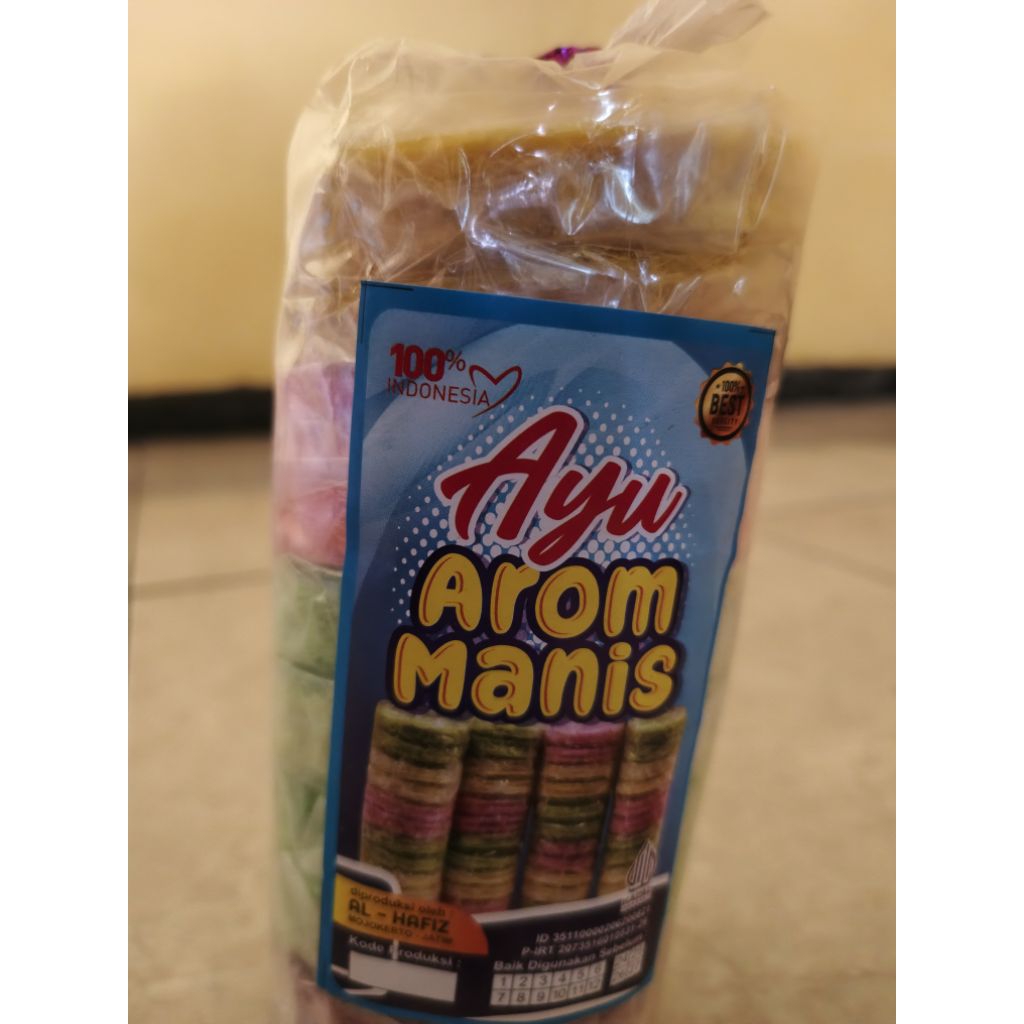

makanan ringan arum manis/rambut nenek(1pack isi 10pcs)