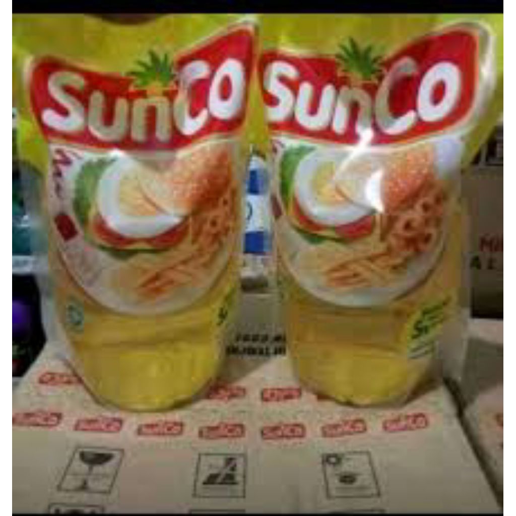 

Sunco Minyak Goreng Bening isi 3pcsx2literan