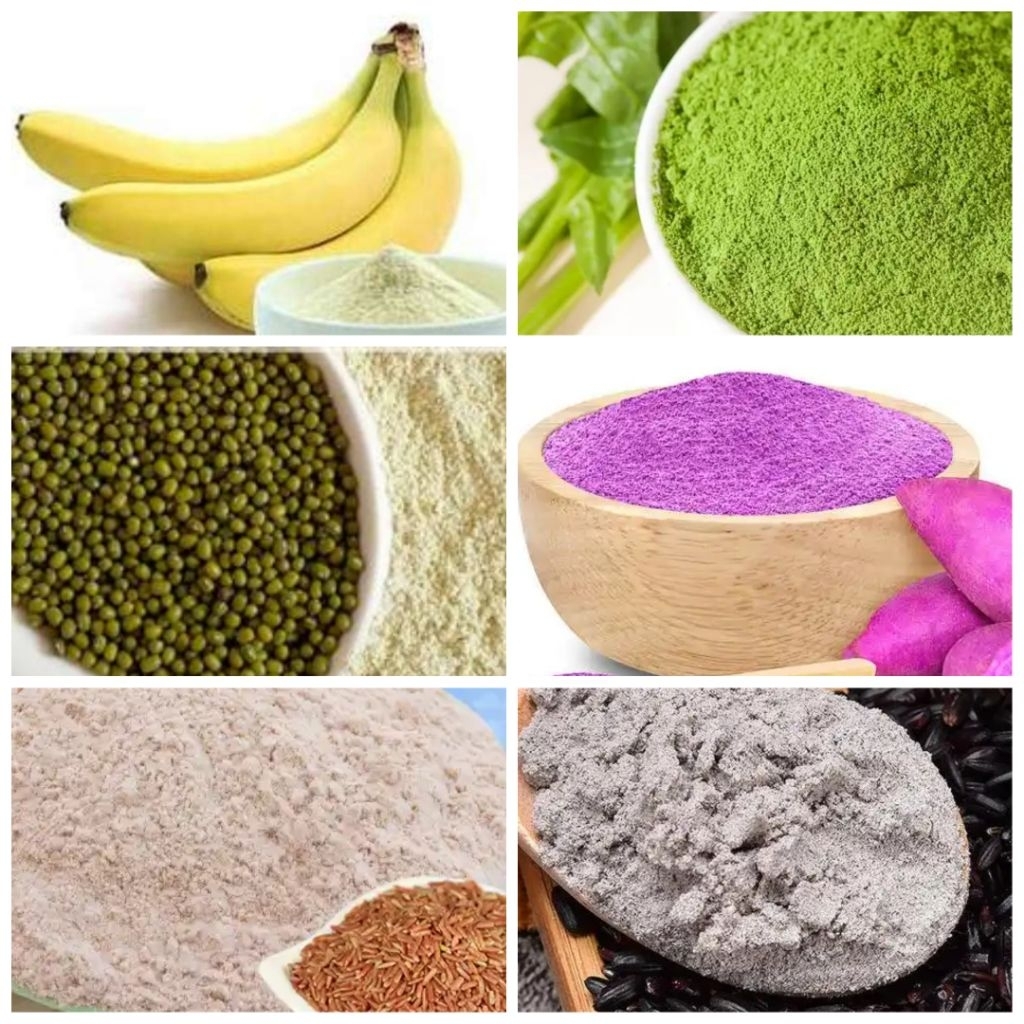 

Tepung MPASI 80gr/100gr Organik Beras Merah/Putih/Ubi Ungu/Kacang Hijau